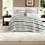 Ensemble complet de literie en polyester grand lit, style bord de mer moderne pour la maison