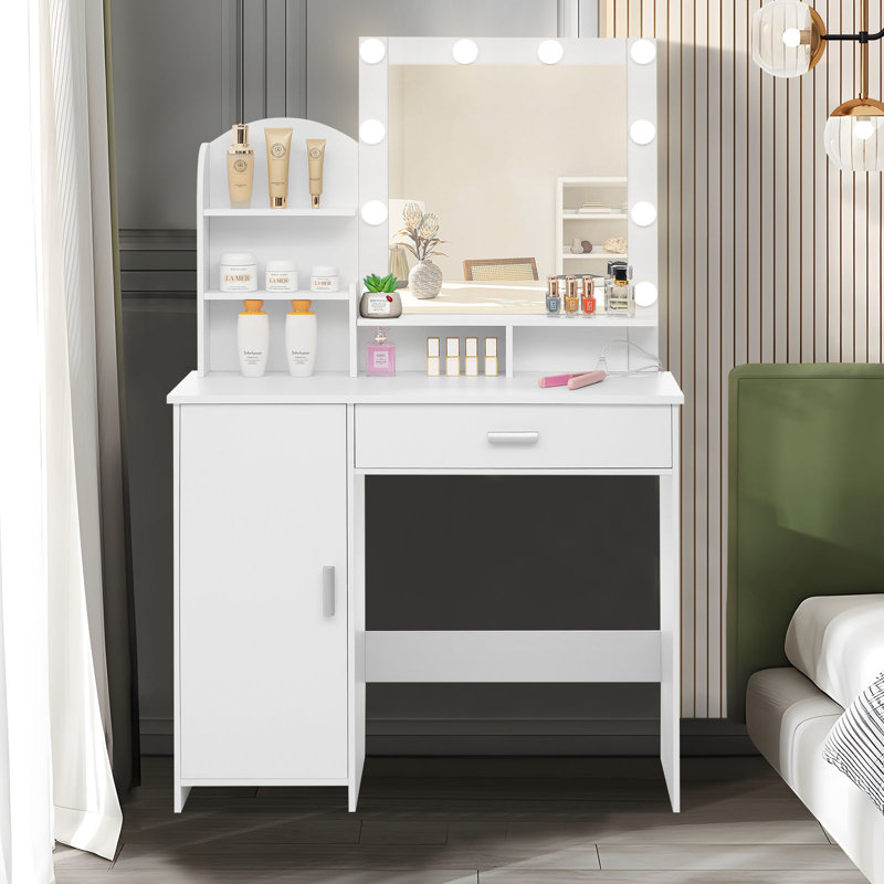 Meuble-lavabo, Blanc