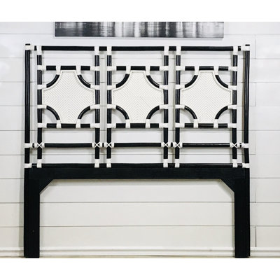 Clifton Wicker Open-Frame Headboard