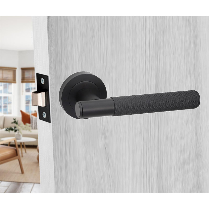 6 Pairs Knurled T-Bar Door Handles