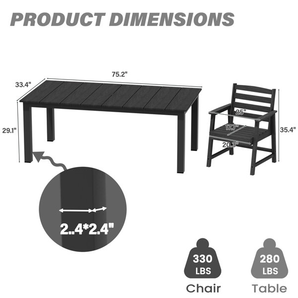 Dimensions du produit