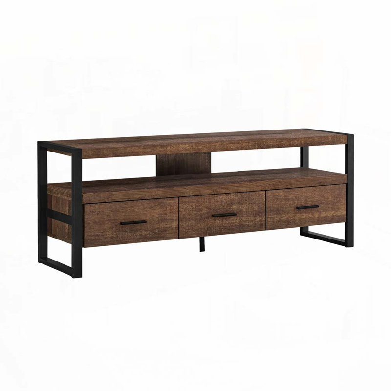 Hallatrow TV Stand for TVs up to 65", Brown Duplicate