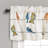 Rowley Birds Tailored 52'' W Window Valance-118873264