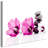 Calm Mallow Narrow Pink - Wrapped Canvas Print-1802627756