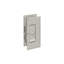 Deltana SDL60U15 Decorative Pocket Lock 6", Privacy in Brushed Nickel