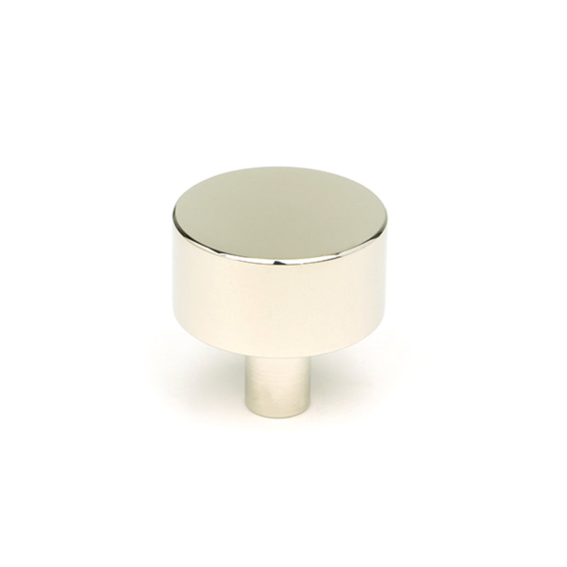 Round Knob, 3 cm, Polished Nickel