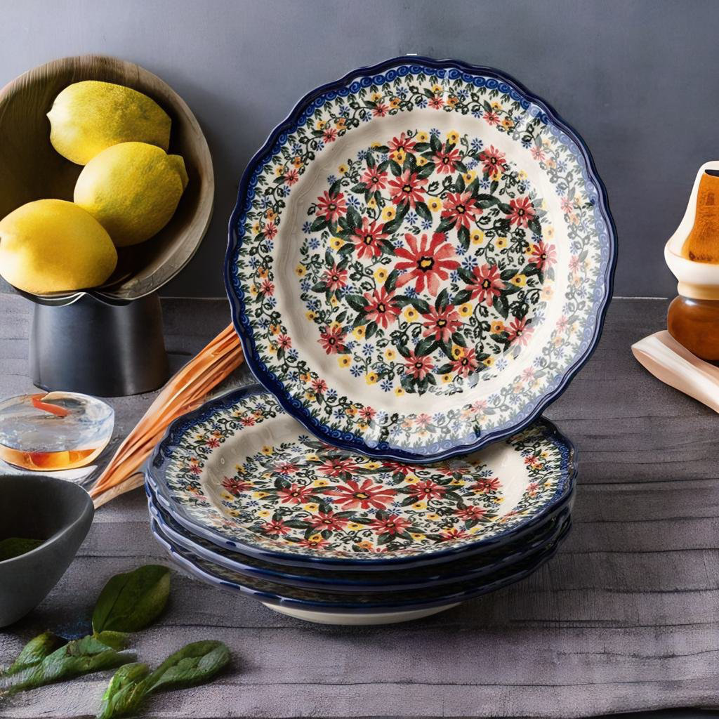 Turkish Tile Melamine 12-piece Dinnerware Set