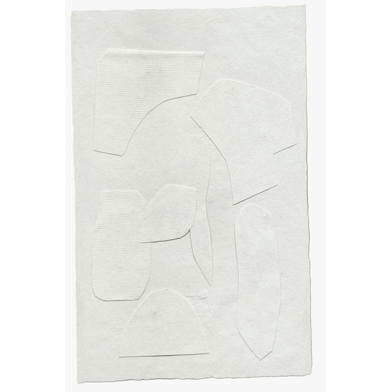 Paperwork IV by Melissa Wang - Wrapped Canvas Painting, 46cm H x 30cm W x 3.8cm D