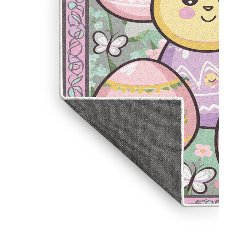 Tapis de vacances de Pâques The Holiday Aisle®, Rectangulaire 8 pi x 10 pi