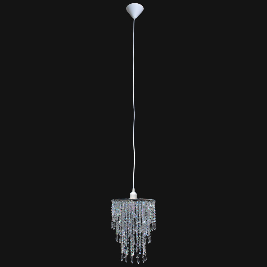 Crystal Pendant Light, 1-Light