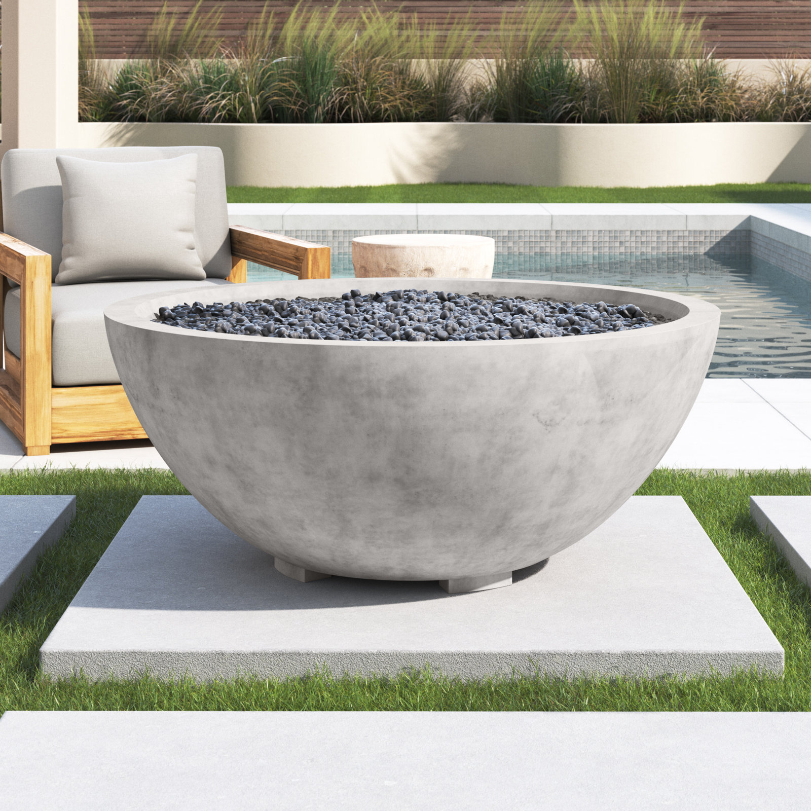 Gemmell Concrete Outdoor Fire Pit