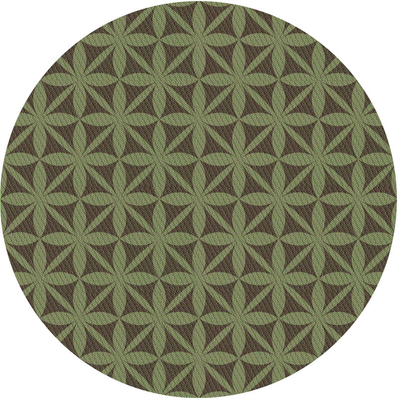 Indoor Rug, Round 3'