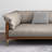 Khaki Genuine Leather Modular Sofa cushion couch-503946006