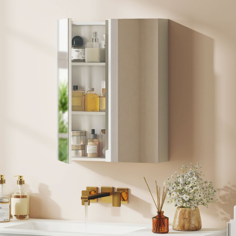 W H Medicine Cabinet Mirror
