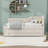 Three Drawers Upholstered Daybed with Trundle-1266376239-1266376225