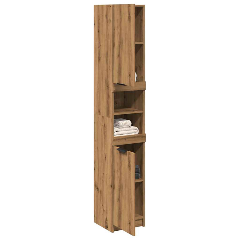 Joron Bathroom Cabinet, Artisan Oak