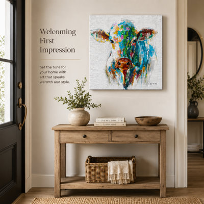 " Colourful Cow "