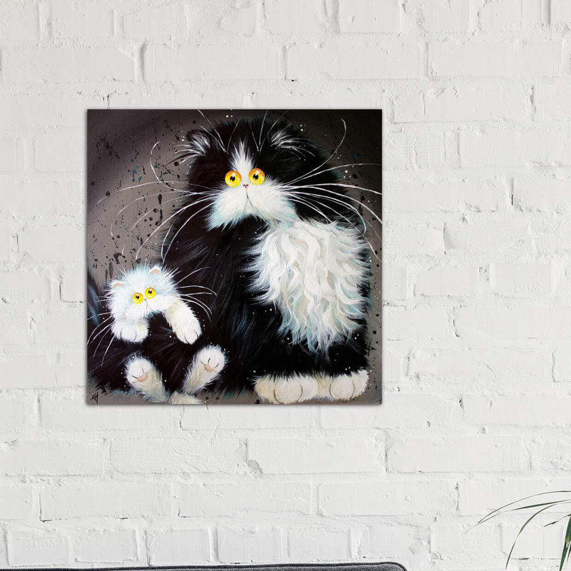« queue of two montages » par spacefrog designs-reproduction d’art, H 18 po x l 18 po x P 1,5 po, Toile tendue