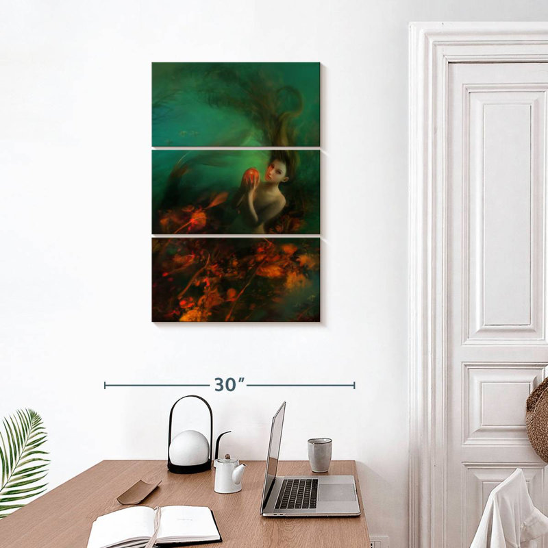 Kelan Enchanting Tangerine, 32" H x 20" W