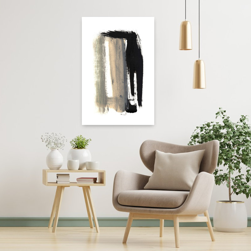 Art contemporain, art contemporain abstrait, H 36 po x l 24 po