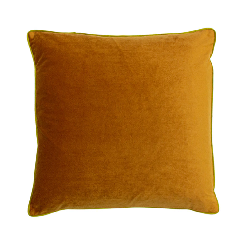 Square Cushion, Pumpkin