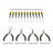 16-Piece Precision Screwdriver Set – Electronics Tool Kit with Nylon Case by Stalwart