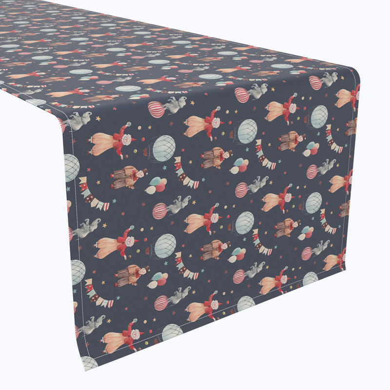 Edgartown Geometric Table Runner, 108" x 14"