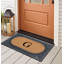 Paillasson en coton naturel et en fibre de coco 24x39-70051321