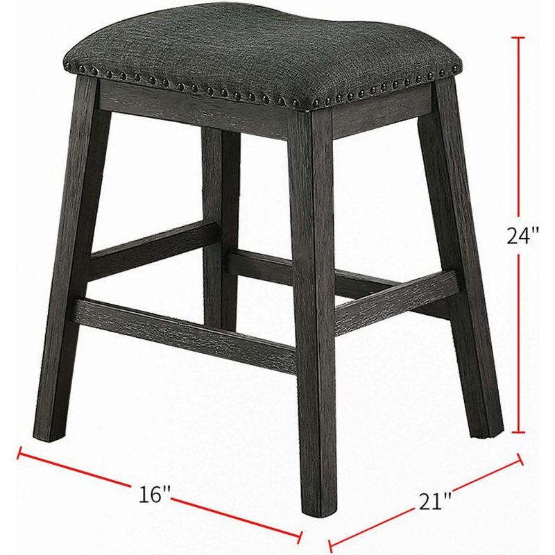 Chairs Set Of 2 Counter Height High Stools