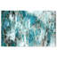«Abstract Azul Cascade», reproduction d'art sur toile-51279024-51279026