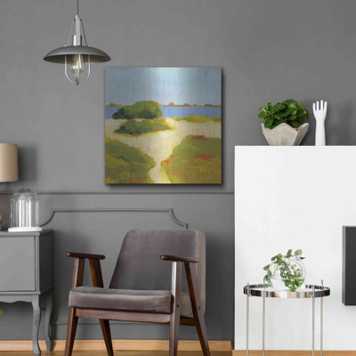 Lark Manor™ 'Path to the Beach' by Phyllis Adams, Metal Wall Art