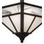 "T" Mission 2 - Light Outdoor Semi Flush Mount