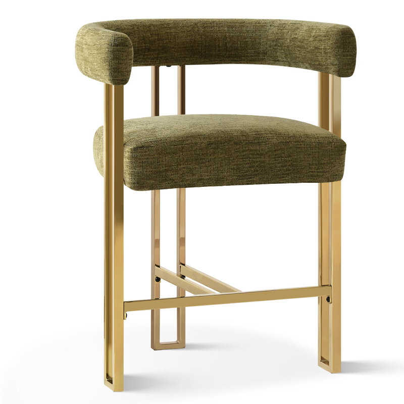 Tabouret de comptoir 25 po, Vert