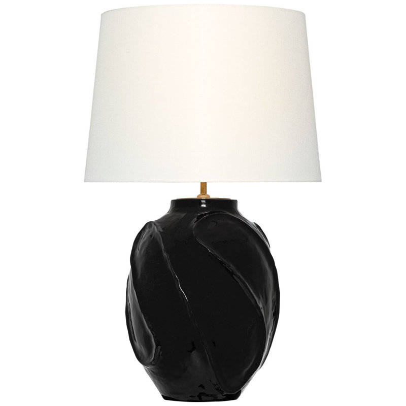Idalia Table Lamp, Raven Black