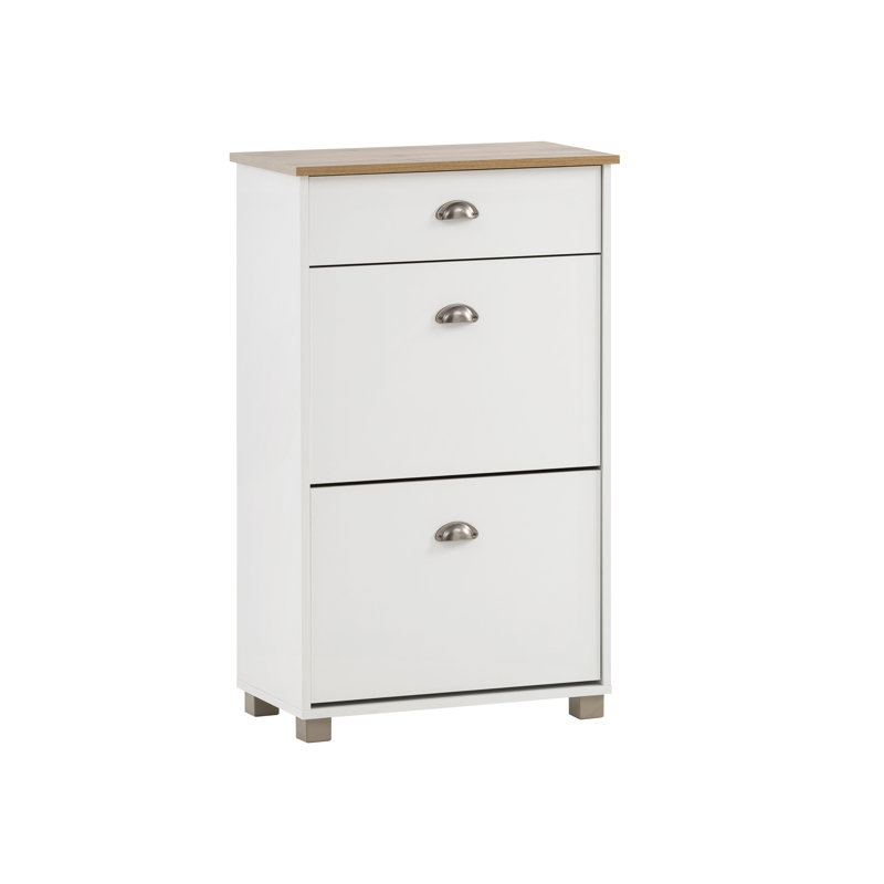 32 Pair Flip Down Shoe Storage