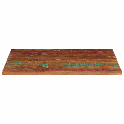 Vidaxl Table Top Rectangular Solid Wood Reclaimed