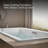 72-In x 36-In Heated Whirlpool Bath with Center Drain-51403949