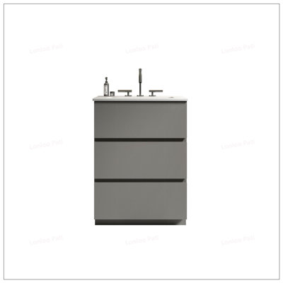 Meuble-lavabo 24 po avec lavabo 3 trous