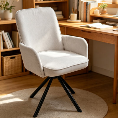 Upholstered Swivel Accent Chair