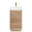Ensemble de meuble-lavabo simple 18 po-70529503-70529504