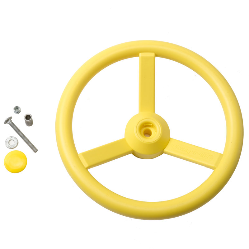 Volant en plastique pour portique, jaune