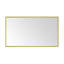 Miroir de salle de bain 84 po x 48 po avec cadre en aluminium, miroir mural rectangulaire-266515747-266515757