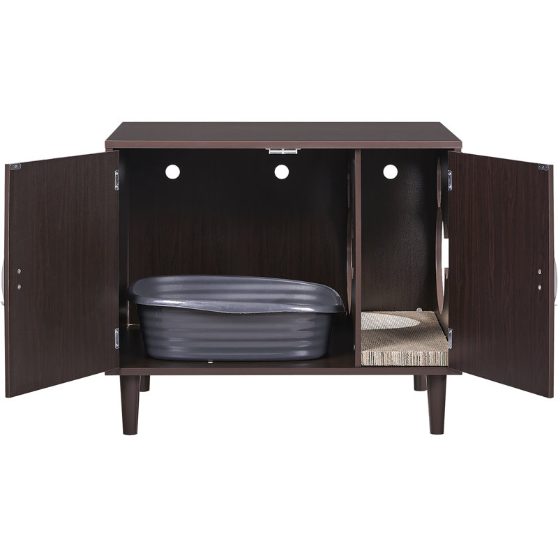 Wood Litter Box Enclosure