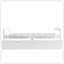 Lit plateforme simple avec deux tiroirs-115693397