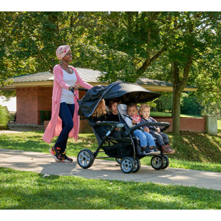 Poussette tandem 4 places Compass Quad