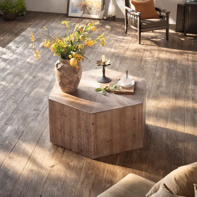 Style Vintage Distressed Wood Coffee