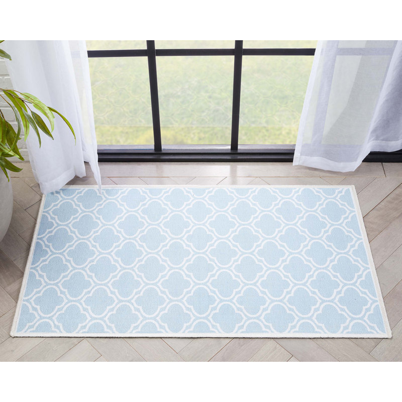 Tapis ivoire Kehr Lattice, Rectangle 2 pi 3 po x 3 pi 11 po