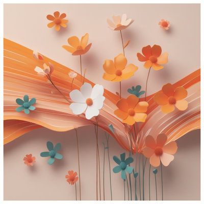 Housses de couette en papier orange