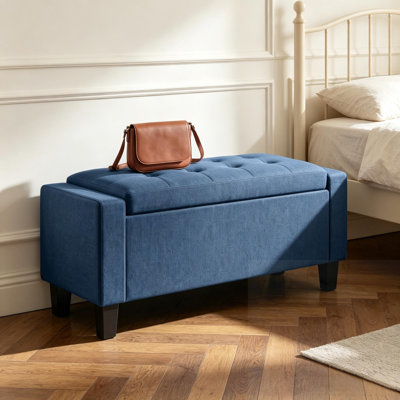 Tufted Storage Bench