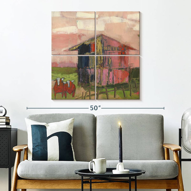 Lilie Buckingham Barn, 32" H x 32" W